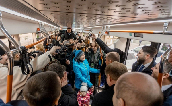 Жители Курска смогут бесплатно покататься на новых трамваях